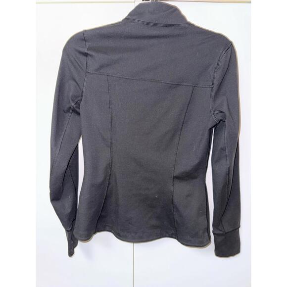 OFFLINE By Aerie Women’s The Hugger Full Zip Fitted Jacket Stretch Black Size M - Picture 5 of 9